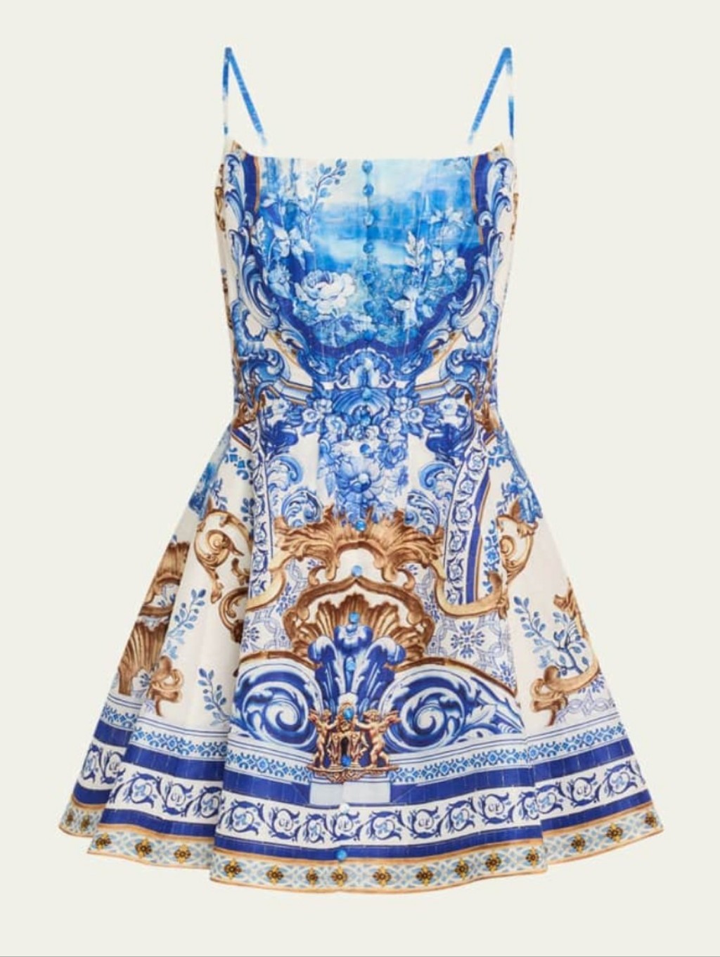 Camilla Azul Adventures Corset Mini Dress - Large - Nwt